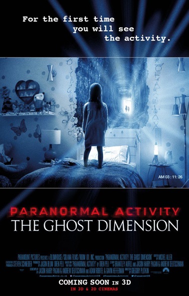 Паранормальное явление 5: Призраки в 3D / Paranormal Activity: The Ghost Dimension (2015) MP4 ()