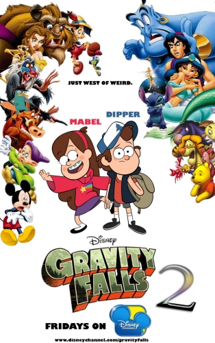 Гравити Фолз / Gravity Falls сезон 1,2 (2015) ()