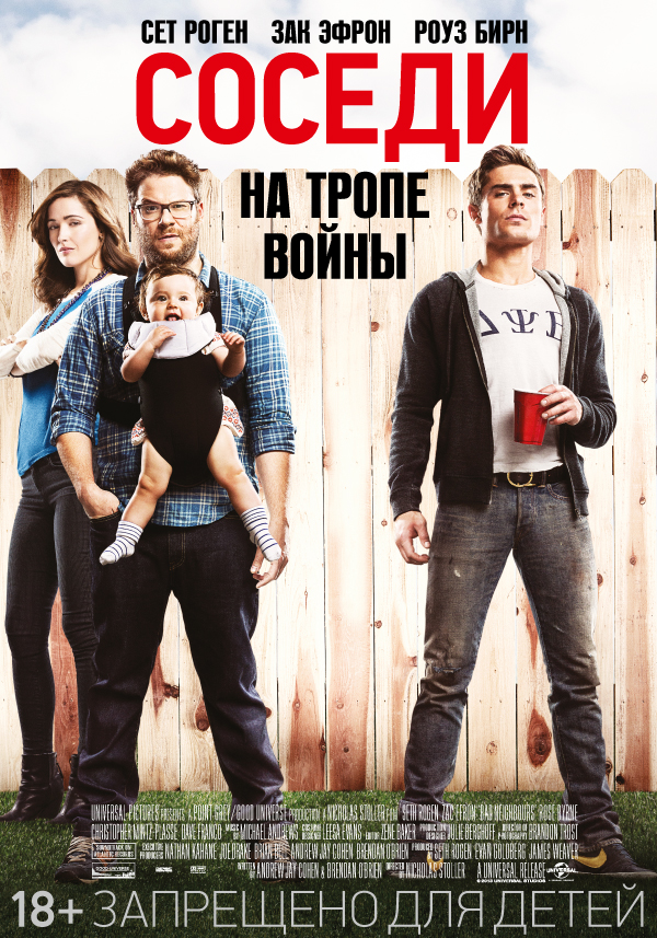 Соседи. На тропе войны / Neighbors (2014) MP4 (330.55 Mb)